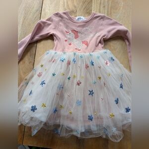 Lola and the boys unicorn tutu dress